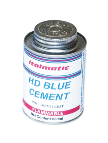 Lijm, HD blauw