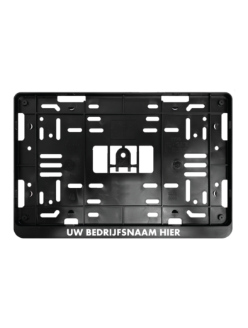 Kentekenplaathouders Jeep 4 X 4 met tekstrand