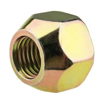 Wielmoeren voor stalen velgen  wielen - M12x1.50 / Goud verzinkt - (open zonder kraag)
