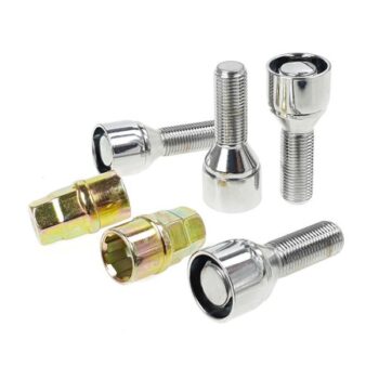 Slotbouten voor lichtmetalen velgen C Blok, M12x1,50x28 (Conisch)(Beweegbare huls)