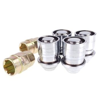 Slotmoeren voor originele velgen Ford C Blok, M12x1.50 (Beweegbare huls / brede conus)