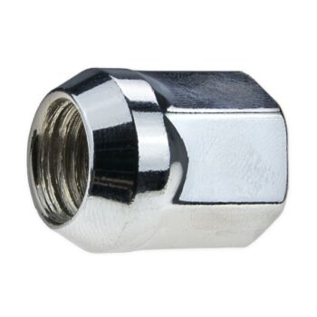 Wielmoeren voor lichtmetalen velgen  wielen - 1/2" 20 UNF / Chroom - (met open kraag)