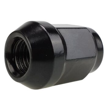 Zwarte wielmoeren voor lichtmetalen velgen  wielen - M14x1.50 - Sleutel 21 (gesloten)