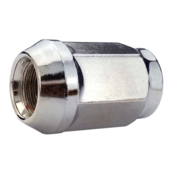 Wielmoeren voor lichtmetalen velgen  wielen - M14x1.50 / Chroom - (gesloten)