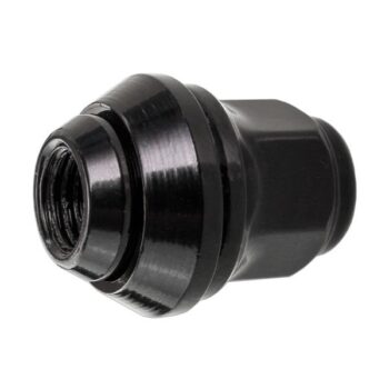 Zwarte wielmoeren voor originele lichtmetalen velgen Ford - M12x1.50 - Sleutel 19 (conus beweegbare ring)
