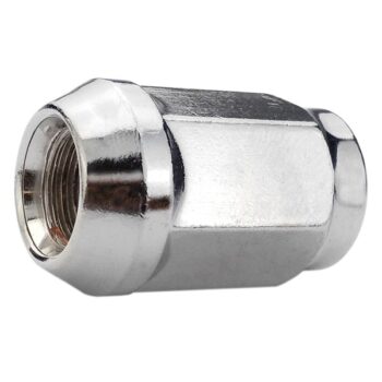 Wielmoeren voor lichtmetalen velgen  wielen - M14x2.0 / Chroom - (gesloten)
