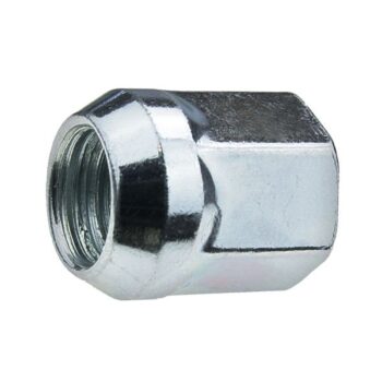 Wielmoeren voor lichtmetalen velgen  wielen - 1/2" 20 UNF / verzinkt - (open met kraag)