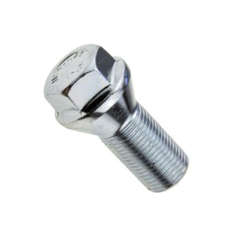 Bout voor velgen / wielen M12x1.50 conus / Sleutel 17 - 24 mm (korte kop 7 mm)