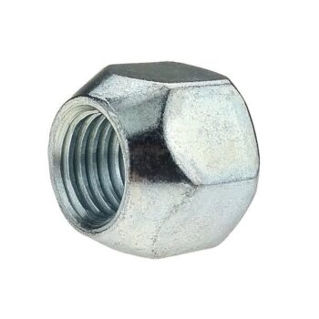 Wielmoeren voor stalen velgen  wielen - M12x1.25 / verzinkt - (open zonder kraag)