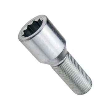 Tuner Lug Bouten Torx voor lichtmetalen velgen Torx M12x1.75x28mm (verzinkt) - Carbonado