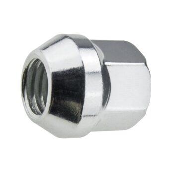 Wielmoeren voor lichtmetalen velgen  wielen - M14x2.0 / verzinkt - (open met kraag)