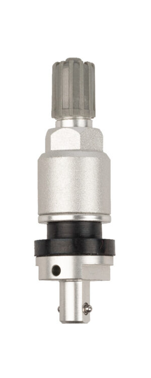 Aluminum snap-in valve for Autel sensors - silver
