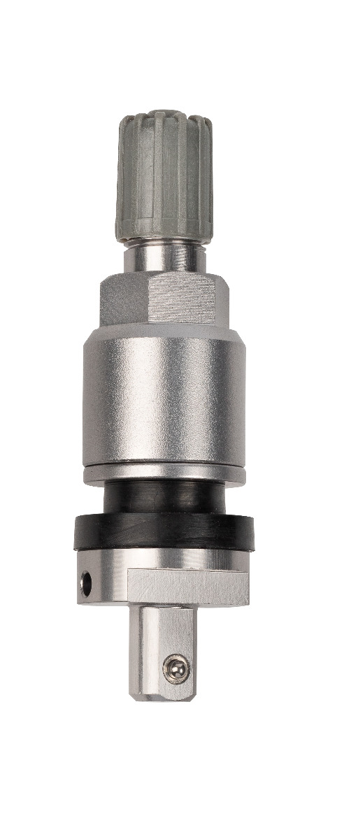 Aluminum snap-in valve for Autel sensors - titanium