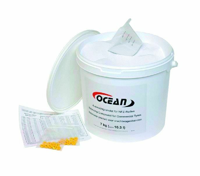 OCEAN - Granular Powder for Balancing Truck Wheels 7kg / 10.3L