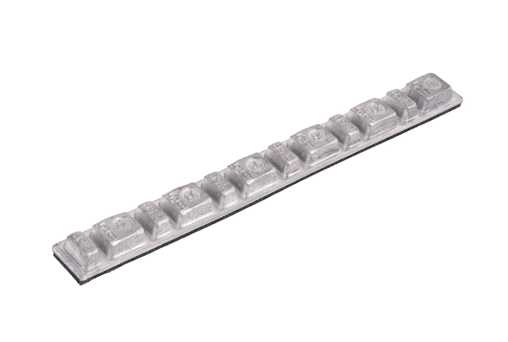 Kleefgewichten voor motoren HT 45g (6x2.5g + 6x5g), 100 strips