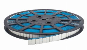 Kleefgewicht staal met poedercoating op rol voor lichtmetalen velgen, grijs, 6 kg