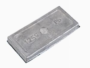 125g TRUCK uncoated lead adhesive wheel weight