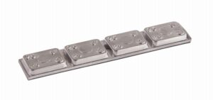 100g (4x 25g) TRUCK lead adhesive wheel weight