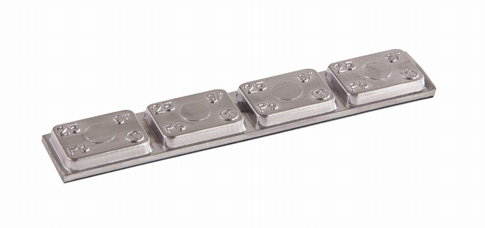 100g (4x 25g) TRUCK lead adhesive wheel weight