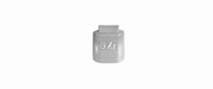 ZINC 5g, coated wheel weights, knocked onto steel rim, 100 pcs