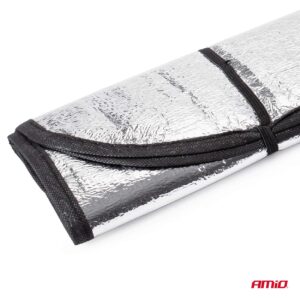 Universele hoes voor zomer/winter, 150x70 cm, zilverkleurig, EPE-schuim