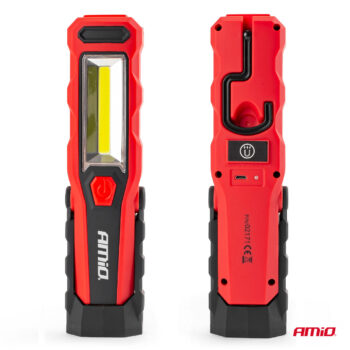 LED inspectielamp met 180° rotatie, 1800 mAh