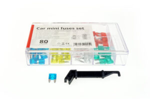 Mini zekeringen mix 80 stuks