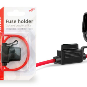 MIDI zekeringhouder met 30 cm kabel.