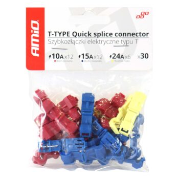 T-type snelkoppeling, 30 stuks (mix)