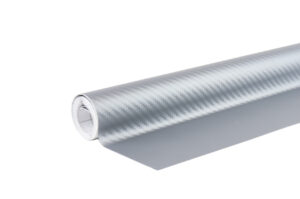 3D CARBON zilveren folie 30 cm x 150 cm