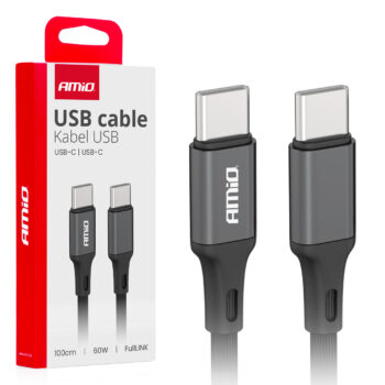 Kabel USB-C naar USB-C 60W 100cm FullLINK