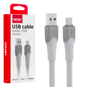 USB-A naar Type-C kabel 60W 200cm FullLINK model X111