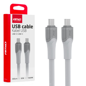Kabel USB-C naar Type-C 60W 300cm FullLINK model X111