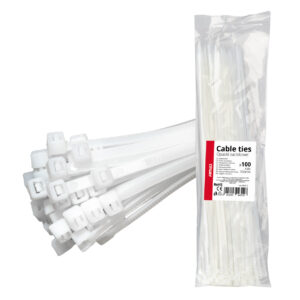 Kabelbundelband wit 4,8×350mm 100 stuks