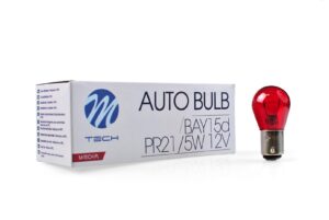 Kogellamp BAY15d P21/5W 21/5W 12V ROOD