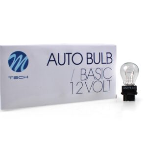 M-TECH lamp W2,5x16q 3157 27/7W 12V transparant