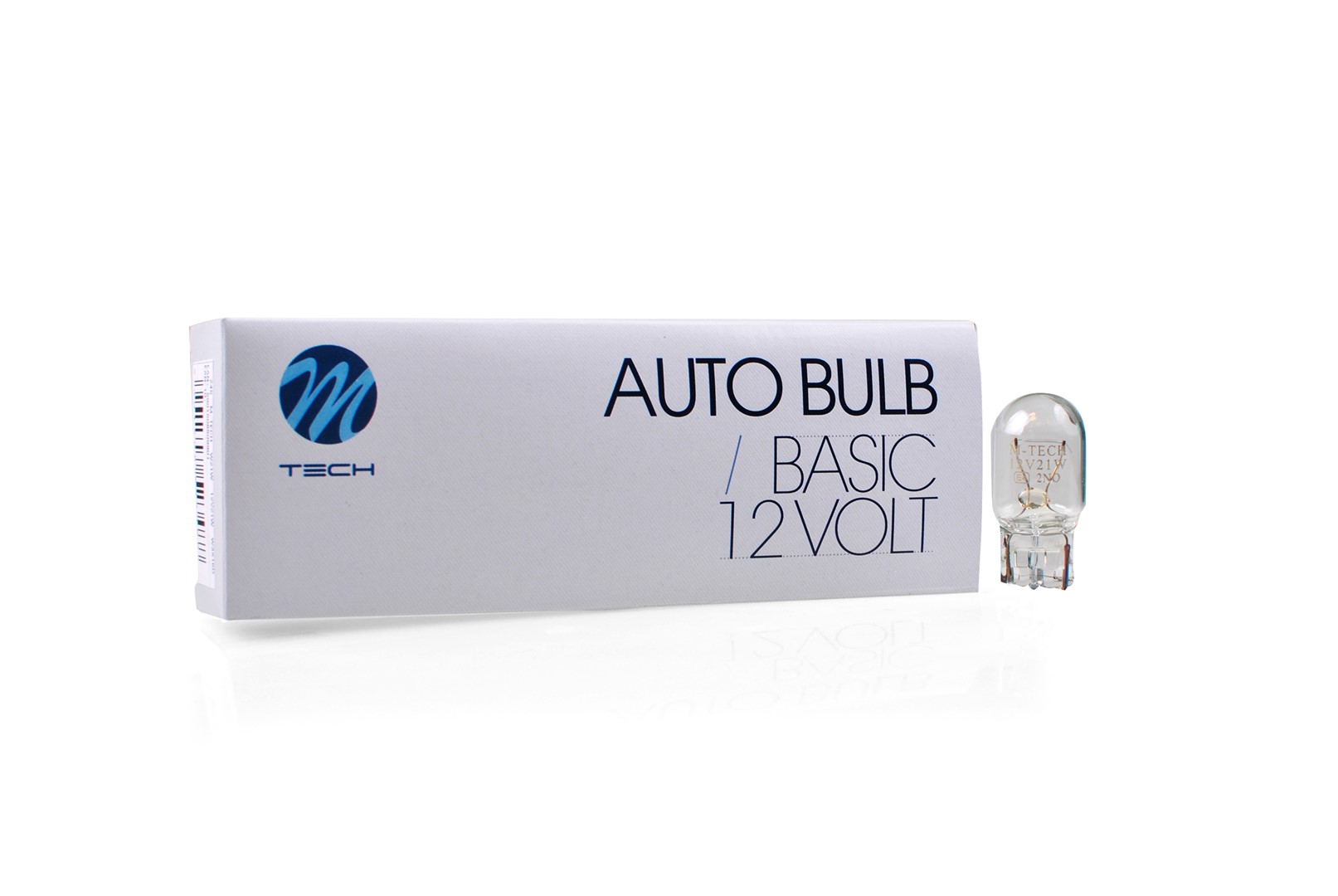 Wedge glasfitting lamp T20 7440 W21w W3X16D 12V/21W TRANSPARANT