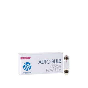 Halogeenlamp BAX9s H6W 12V/6W transparant