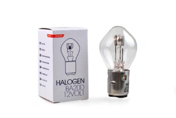 Kogellamp BA20d 12V/35/35W transparant