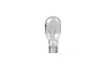 Wedge glasfitting lamp W16w T15 12V/16W transparant