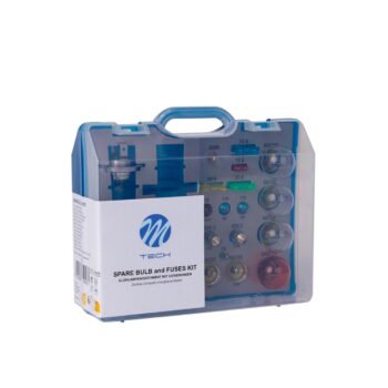 Reservelampenset 19 stuks – 2x H7 12V
