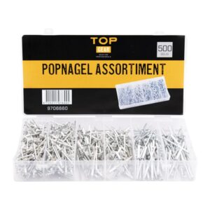 Popnagel assortiment 500-delig