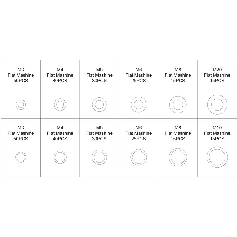 Ringen assortiment 350 delig - Afbeelding 3