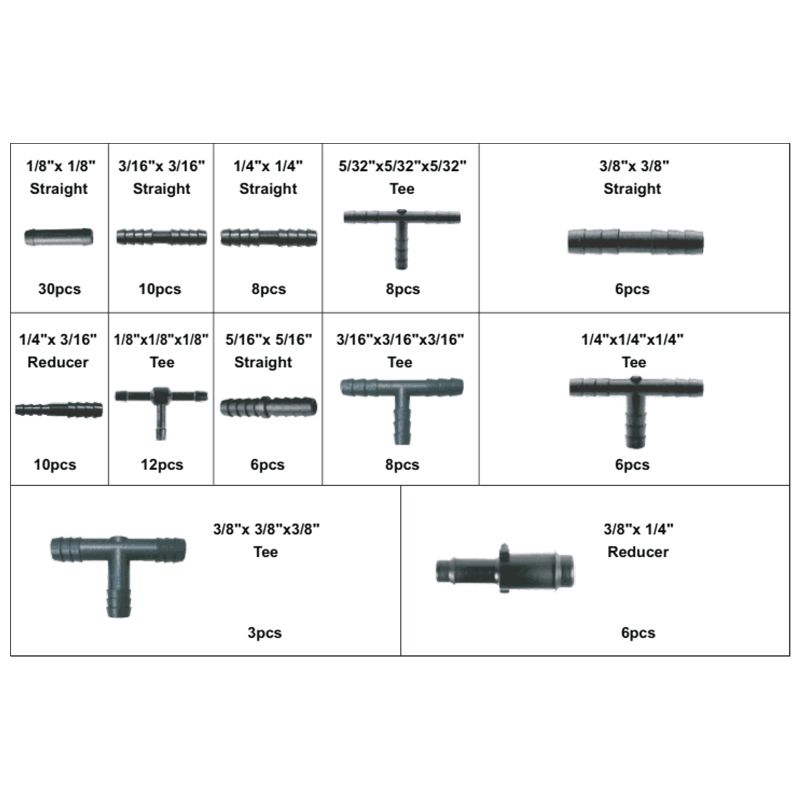 Slang connectors ass. 113-delig - Afbeelding 2