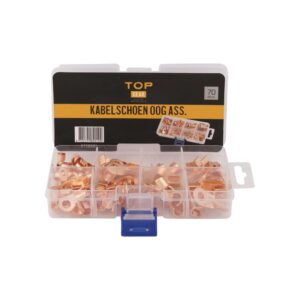 Kabelschoen oog ass. 70-delig