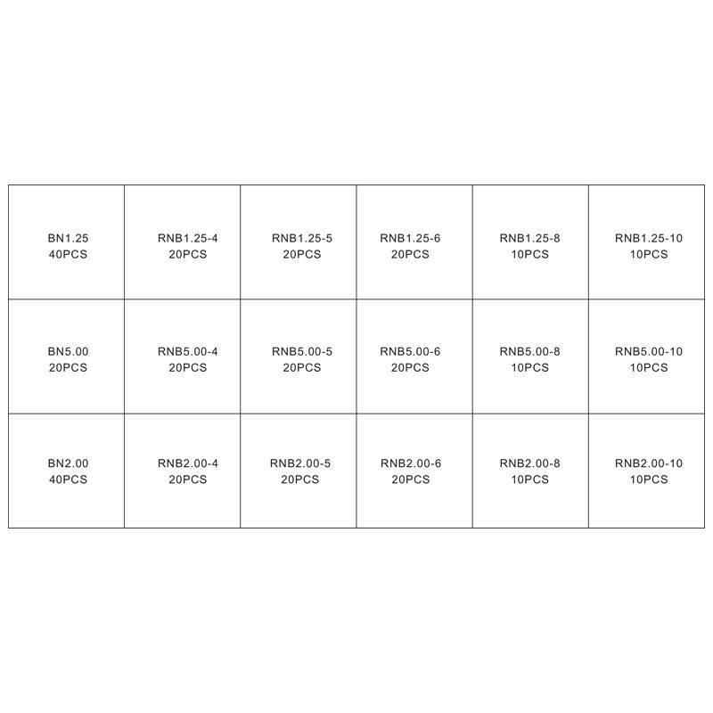 Adereindhuls oog ass. 340-delig - Afbeelding 4