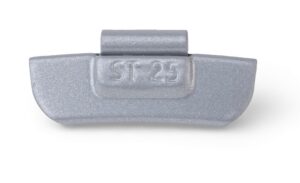 PRO Steel Clip-on Weight for Steel Rims 25 g, grey, pack of 100 pcs