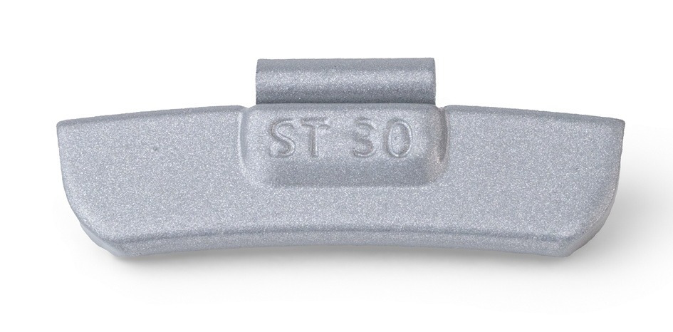 PRO Steel Clip-on Weight for Steel Rims 30 g, grey, pack of 100 pcs