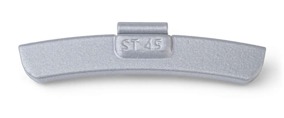 PRO Steel Clip-on Weight for Steel Rims 45 g, grey, pack of 50 pcs.