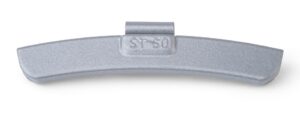 PRO Steel Clip-on Weight for Steel Rims 50 g, grey, pack of 50 pcs.